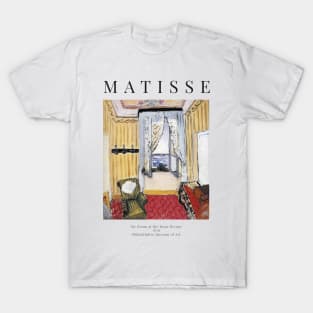 Henri Matisse - My Room at the Beau-Rivage - Exhibition Poster T-Shirt